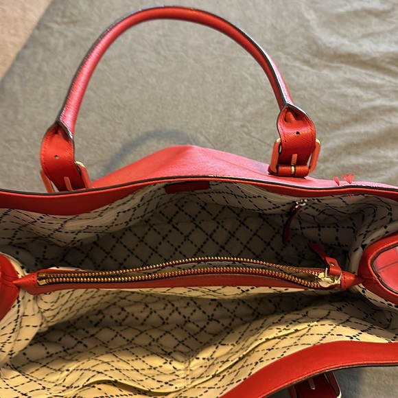 Kate spade. Slightly used. Red leather large purse. Price negotiable. - Picture 2 of 3
